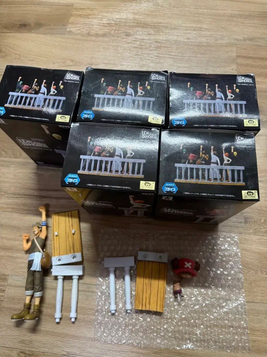 ONE PIECE ドラマティック ショーケース 仲間 の 証 6種 金猫 正規品