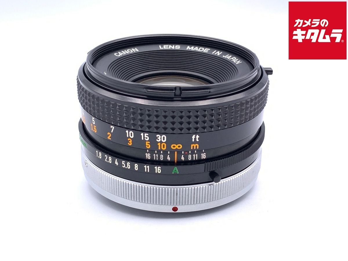 【中古】 【良品】 キヤノン FD 50mm F1.8 S.C.