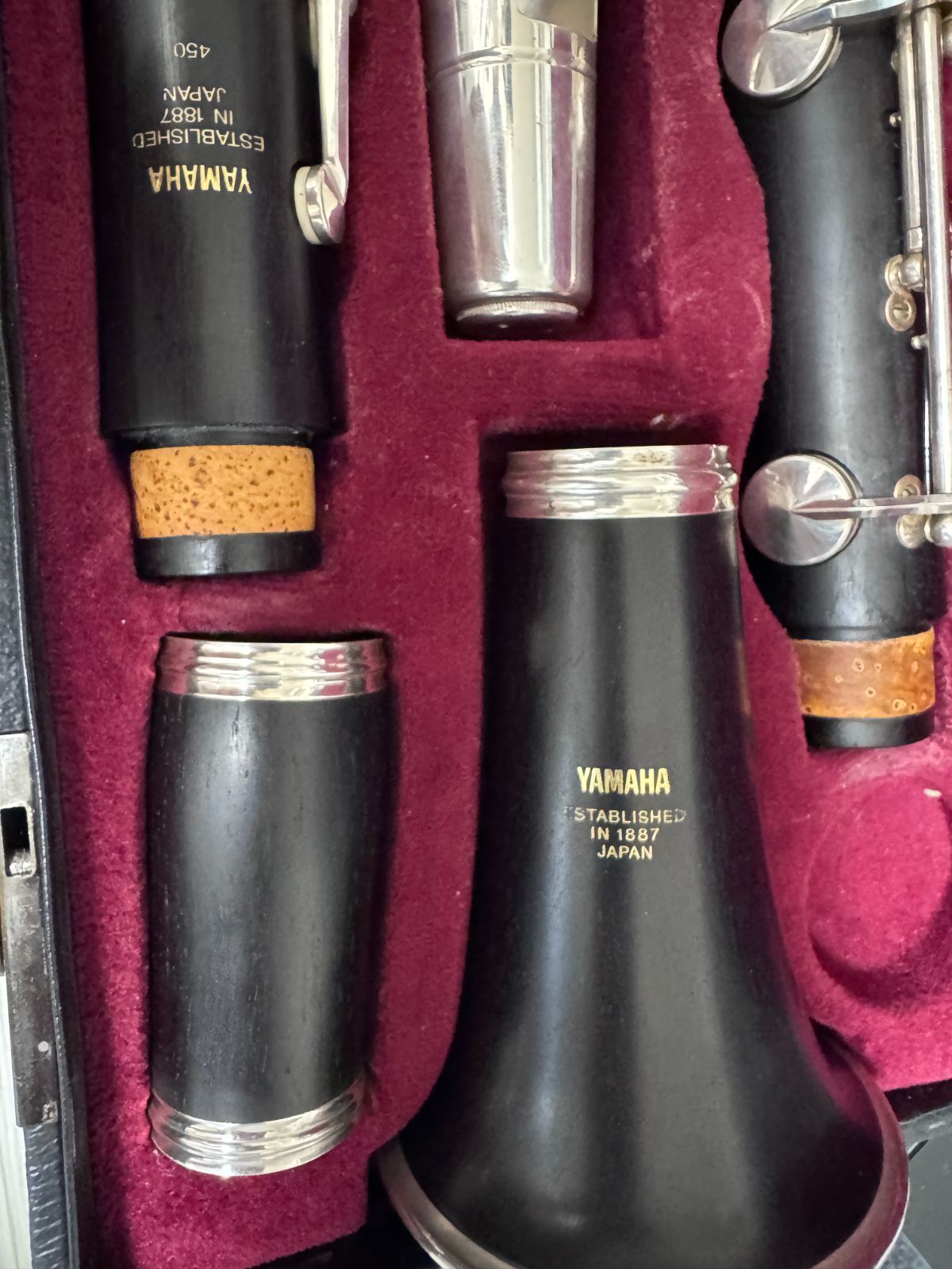 YAMAHA YCL-450 Bbクラリネット 4Cマウスピース リガチャー付 ケース付