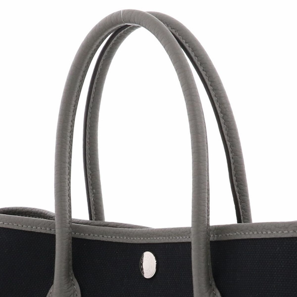 HERMES エルメス ガーデンパーティ TPM ハンドバッグ レディース グリ 
