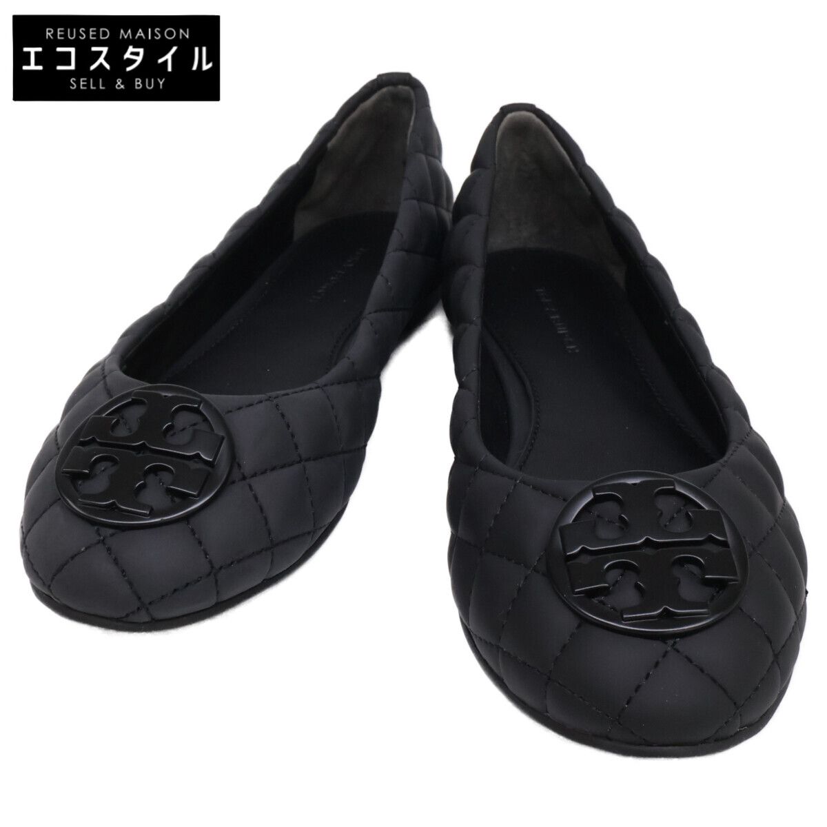 Tory Burch　トリーバーチ　147084 CHELSEA QUILTED BALLET FLAT チェルシー キルティング バレエシューズ　6.5