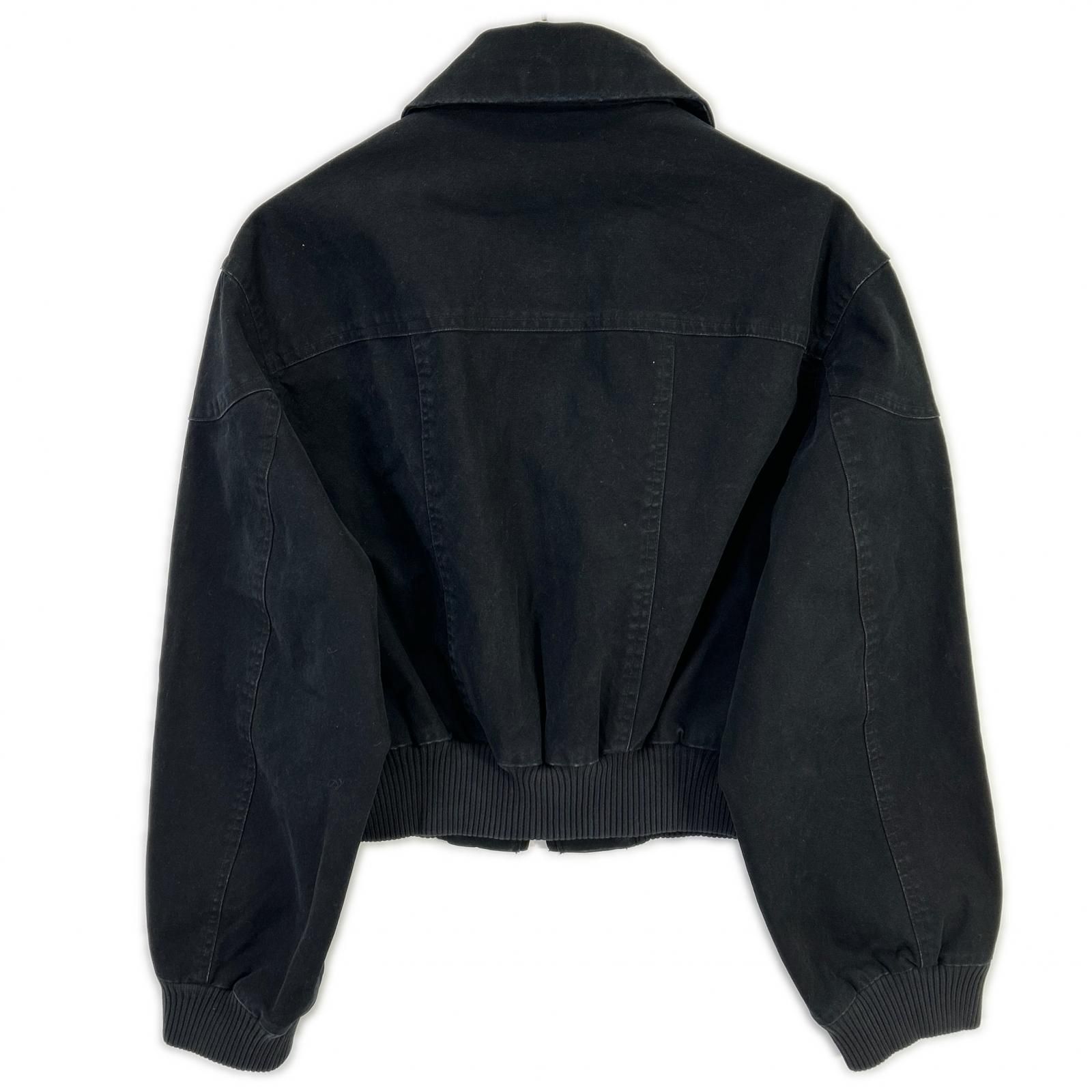 THE SHISHIKUI シシクイ 2143 25AW ブラック ジップアップ ウォッシュ