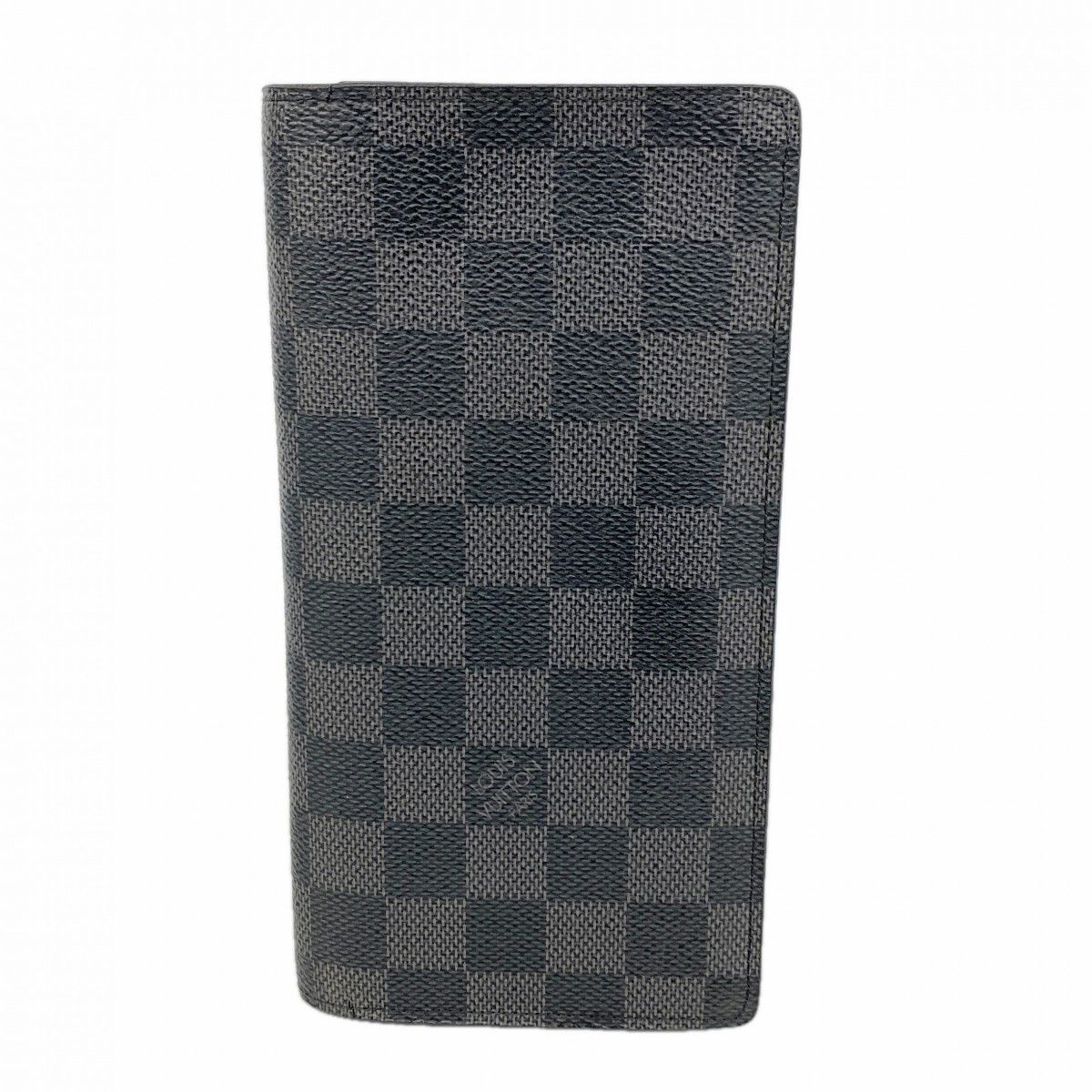 【6ee6037-k】ルイヴィトン 長財布 ダミエ・グラフィット ポルトフォイユブラザ N62665 ブラック【中古】メンズ 21,719円