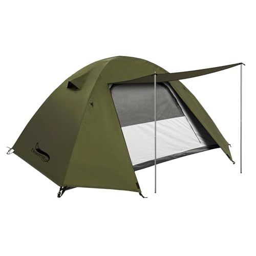 【新品】DesertFox テント 2-3人用 4000mm耐水圧 ドームテント 前室あり キャンプテント コンパクト軽量 撥水加工素材 二重層構造 4シーズン 簡単設営 超軽量 UVカット 自立式 通気防風防雨 ツーリングドーム キャンプテ 7b6f2bba