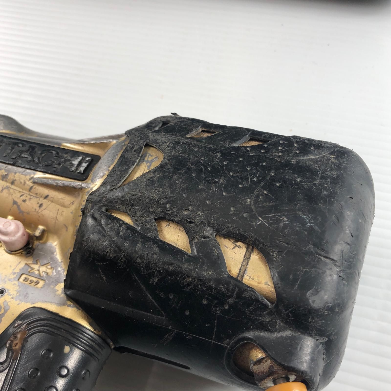 HITACHI 日立 エアネイラ 高圧 キズ・ハガレ有 NV90HMC ゴールド