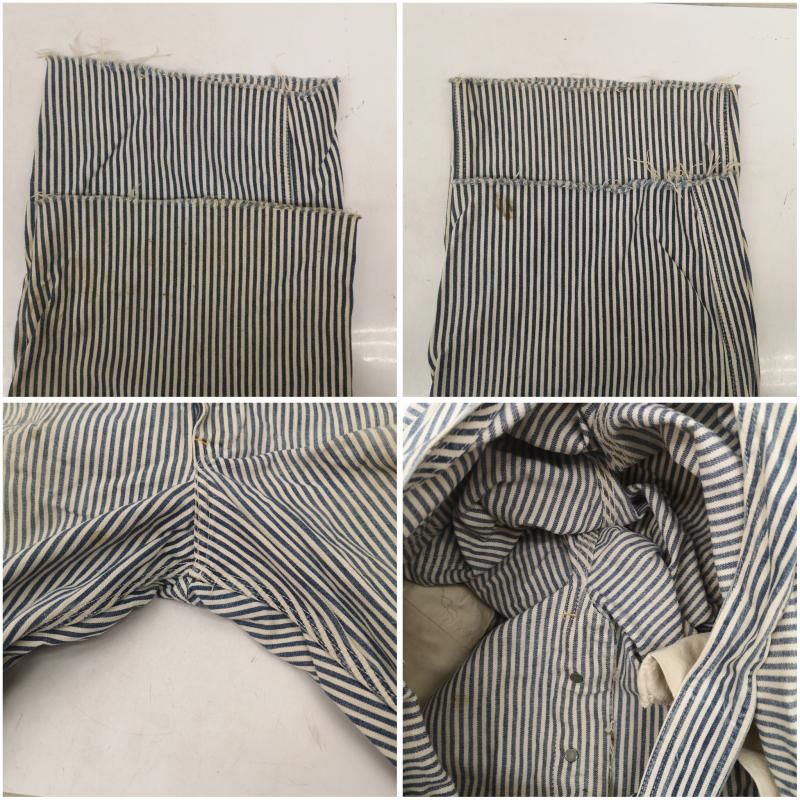 50s Vintage CANT BUST EM ヒッコリー オーバーオール 極希少) 50~60s