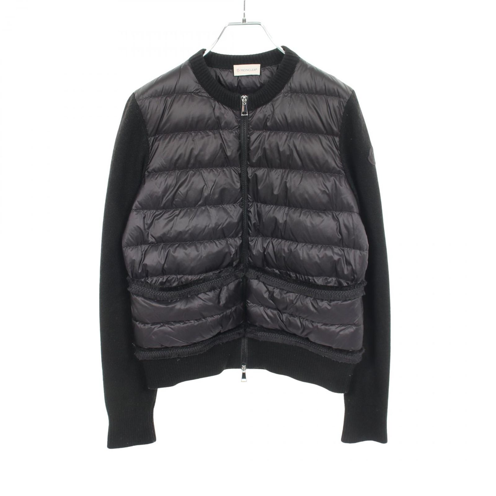 たお　MONCLER モンクレール ニット ダウンジャケット モンクレール MONCLER ダウンジャケット ニット切替 9B00006 ナイロン