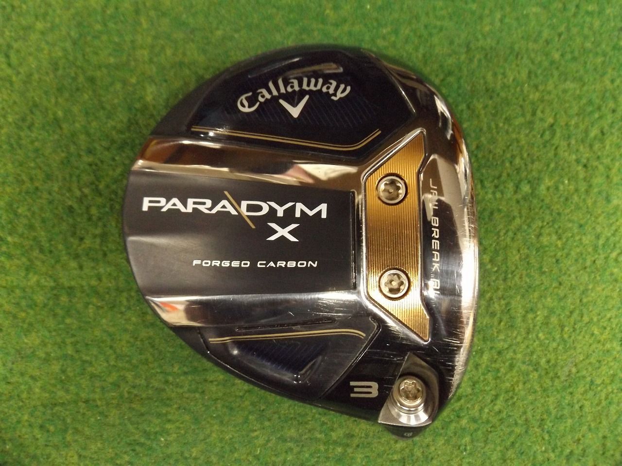 2888 PARADYM X 3W 15° ヘッド単品 カバー無 キャロウェイ パラダイム フェアウェイウッド .024234