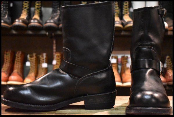 【11M 良品 PT83】NASTYFEET 500 ナイフポケット エンジニア ブラック 黒 ナスティー ブーツ レッドウィングOEM 8270 HOPESMORE【GP559】