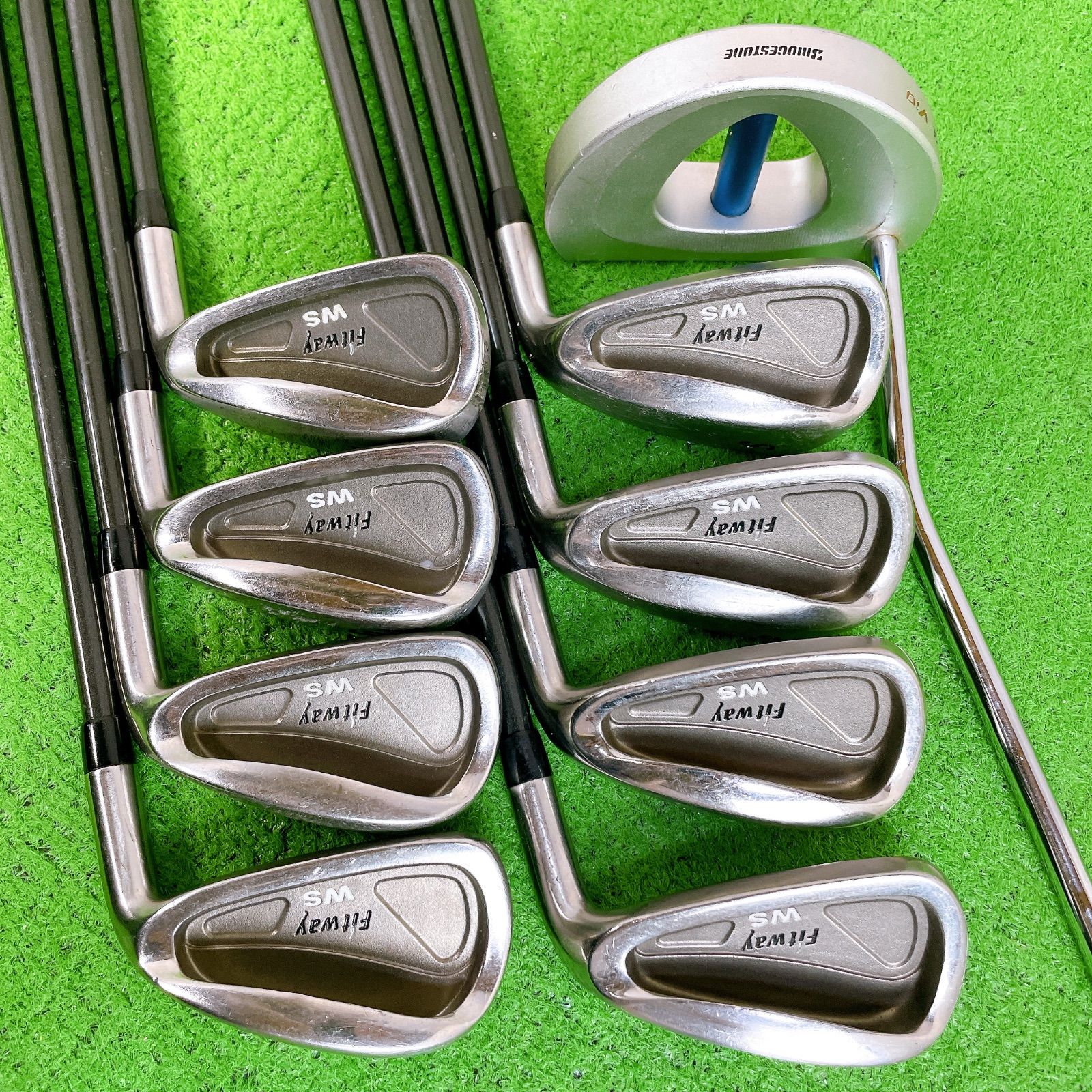 正規 品 購入 TOURSTAGE キャディバッグ Fitway ゴルフクラブセット 