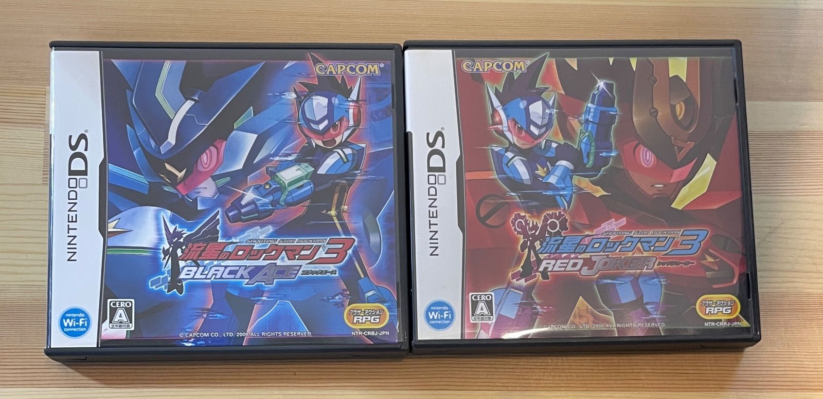 【#17】DS 流星のロックマン3 ブラックエース レッドジョーカー セット