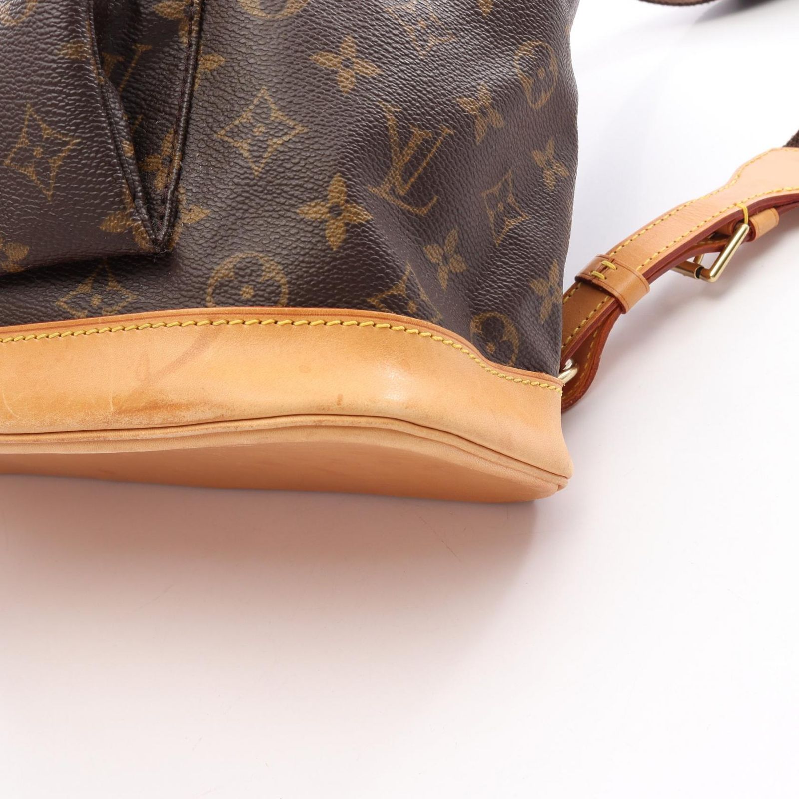 ルイ・ヴィトン LOUIS VUITTON リュックサック バックパック モンスリGM モノグラム M51135 PVCコーティングキャンバス レザー モンスリGM レディース Used B