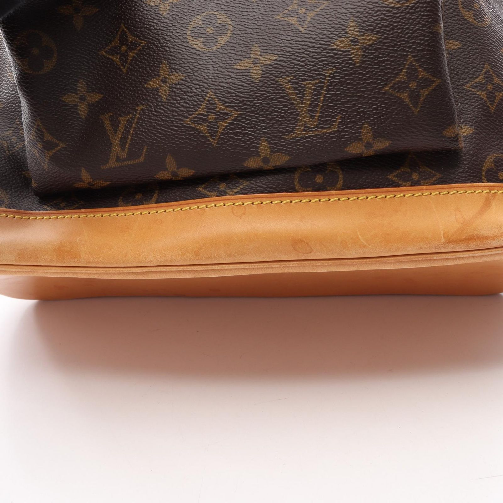 ルイ・ヴィトン LOUIS VUITTON リュックサック バックパック モンスリGM モノグラム M51135 PVCコーティングキャンバス レザー モンスリGM レディース Used B