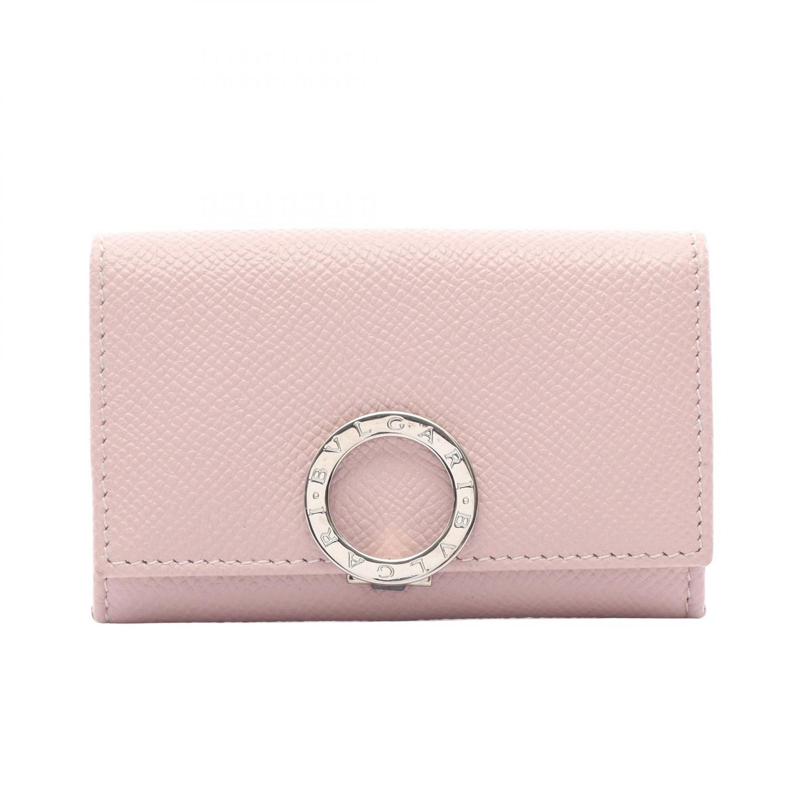 ブルガリ BVLGARI コインケース ブルガリ ブルガリ ピンク レザー ブルガリ・ブルガリ コインケース レディース Used A