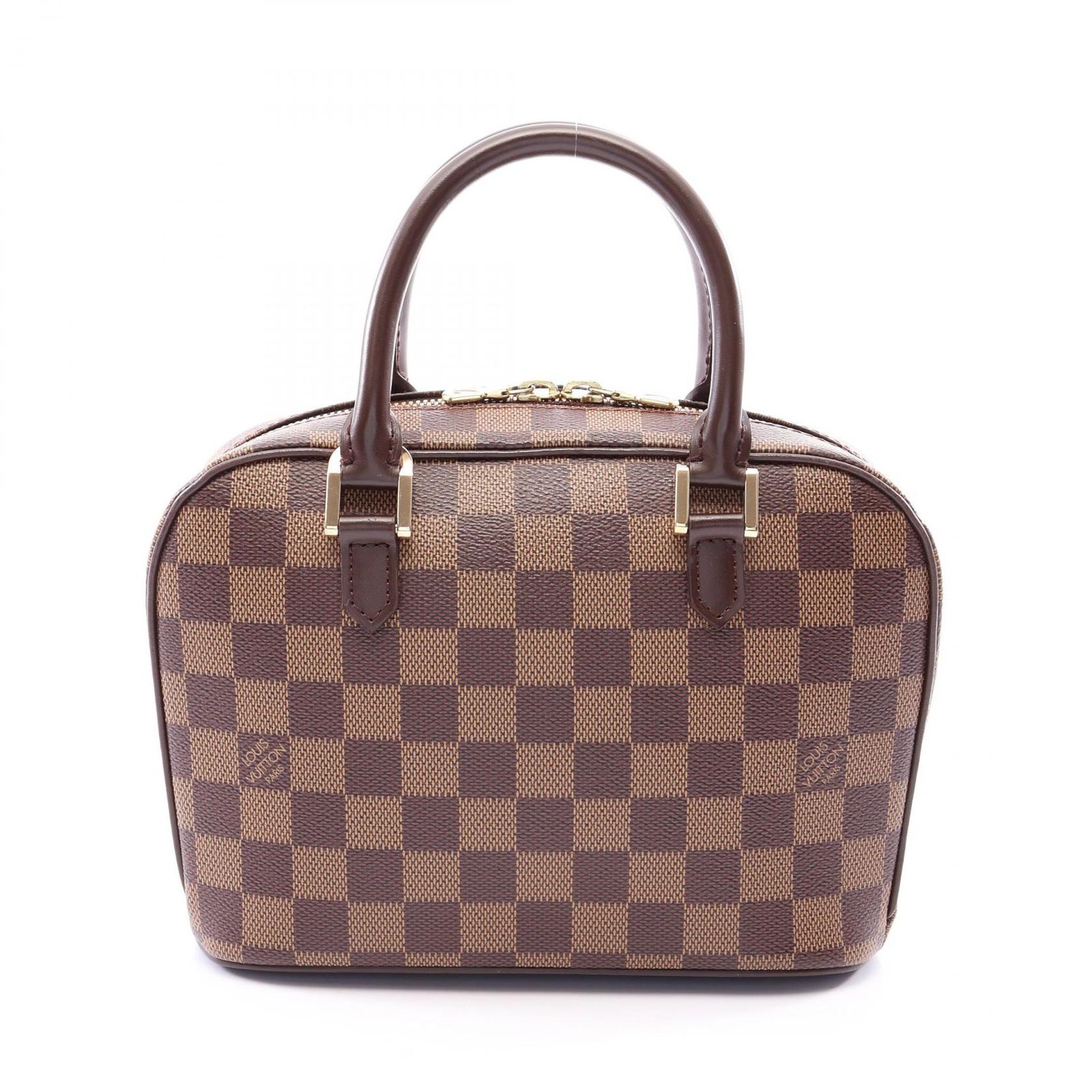 ルイ・ヴィトン LOUIS VUITTON ハンドバッグ サリア ミニ ダミエエベヌ N51286 PVCコーティングキャンバス レザー サリア・ミニ レディース Used B