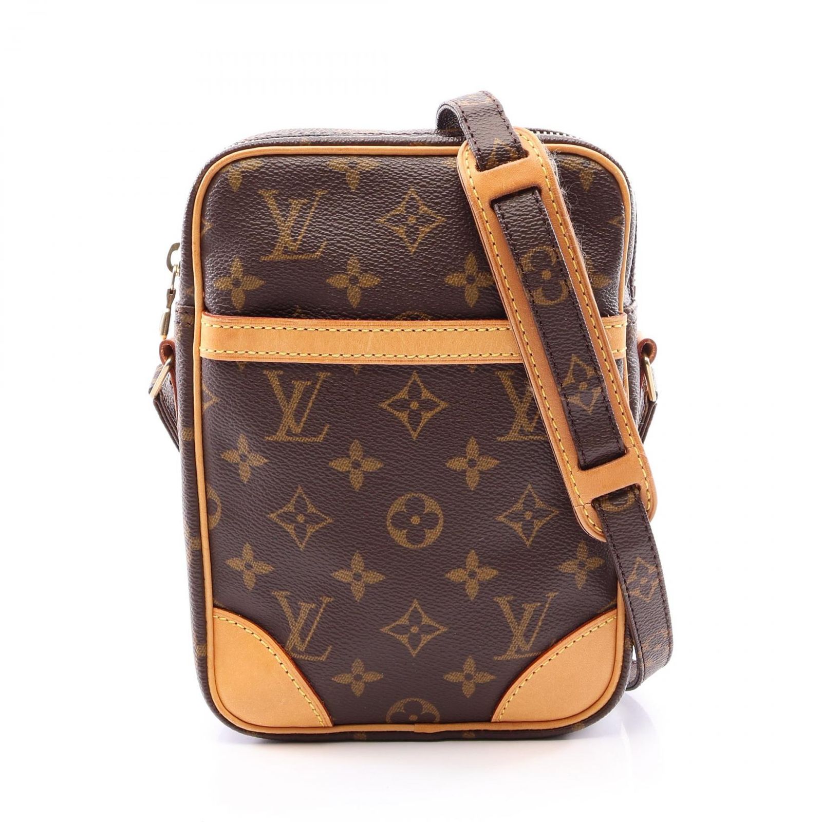 ルイ・ヴィトン LOUIS VUITTON ショルダーバッグ ダヌーブ M45266 PVCコーティングキャンバス レザー ダヌーブ レディース Used A