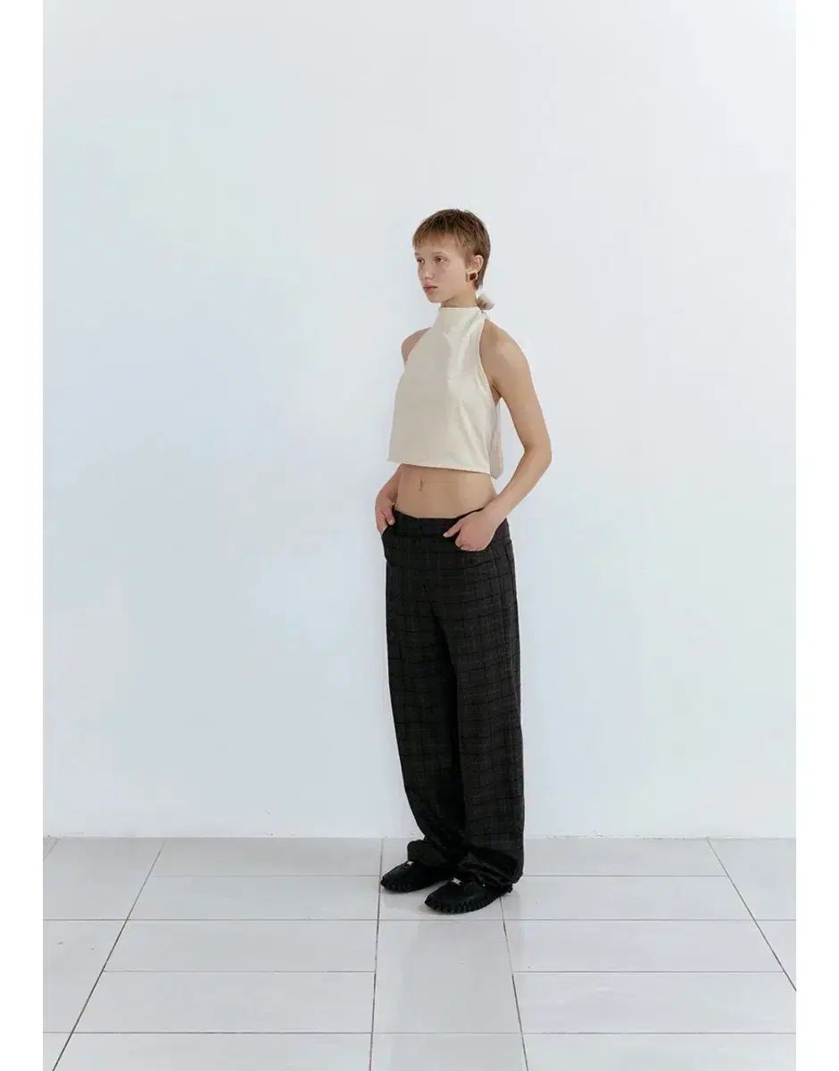 ジーププレ freckle seoul ロー CHECK パンツ COS ベースレンジ