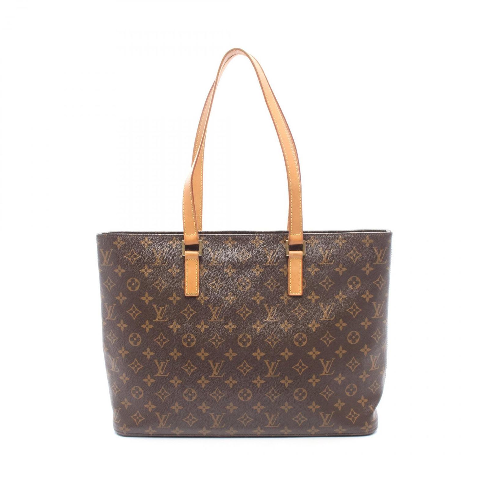 ルイ・ヴィトン LOUIS VUITTON トートバッグ ルコ M51155 PVCコーティングキャンバス レザー ルコ レディース Used B