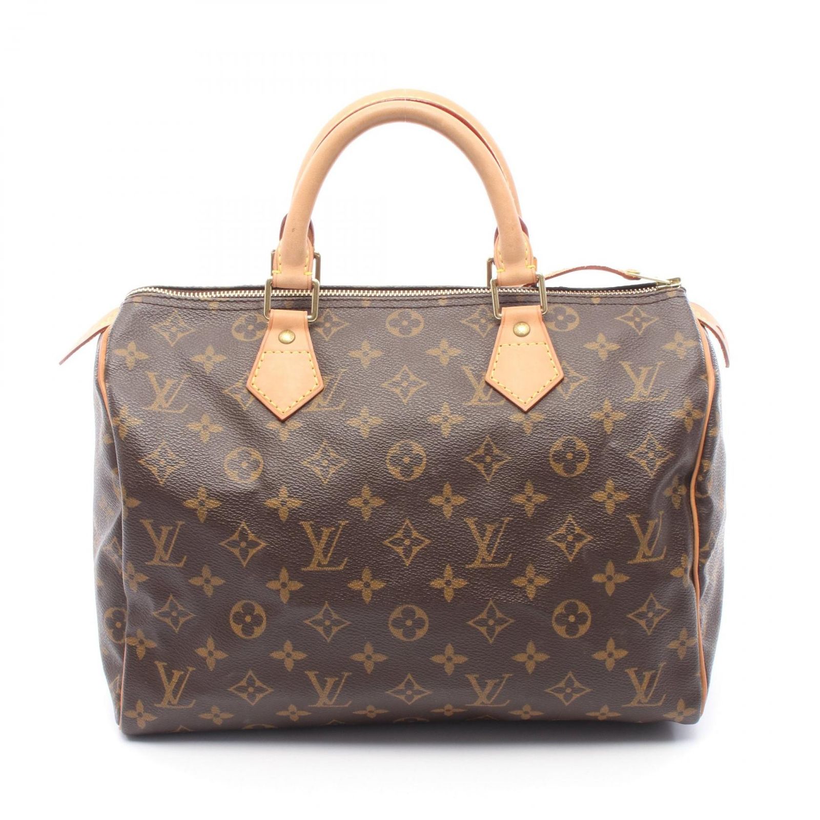 ルイ・ヴィトン LOUIS VUITTON ハンドバッグ スピーディ30 M41526 PVCコーティングキャンバス レザー スピーディ30 レディース Used B