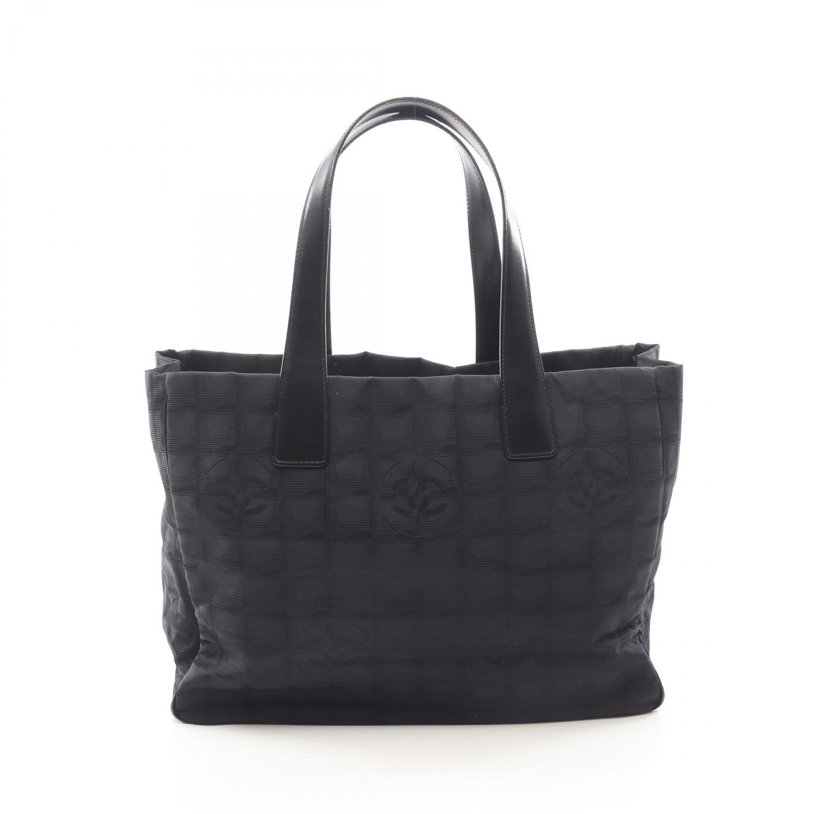 シャネル CHANEL トートバッグ ニュートラベルラインMM A15991 ブラック レザー ニュートラベルライントートMM レディース Used A