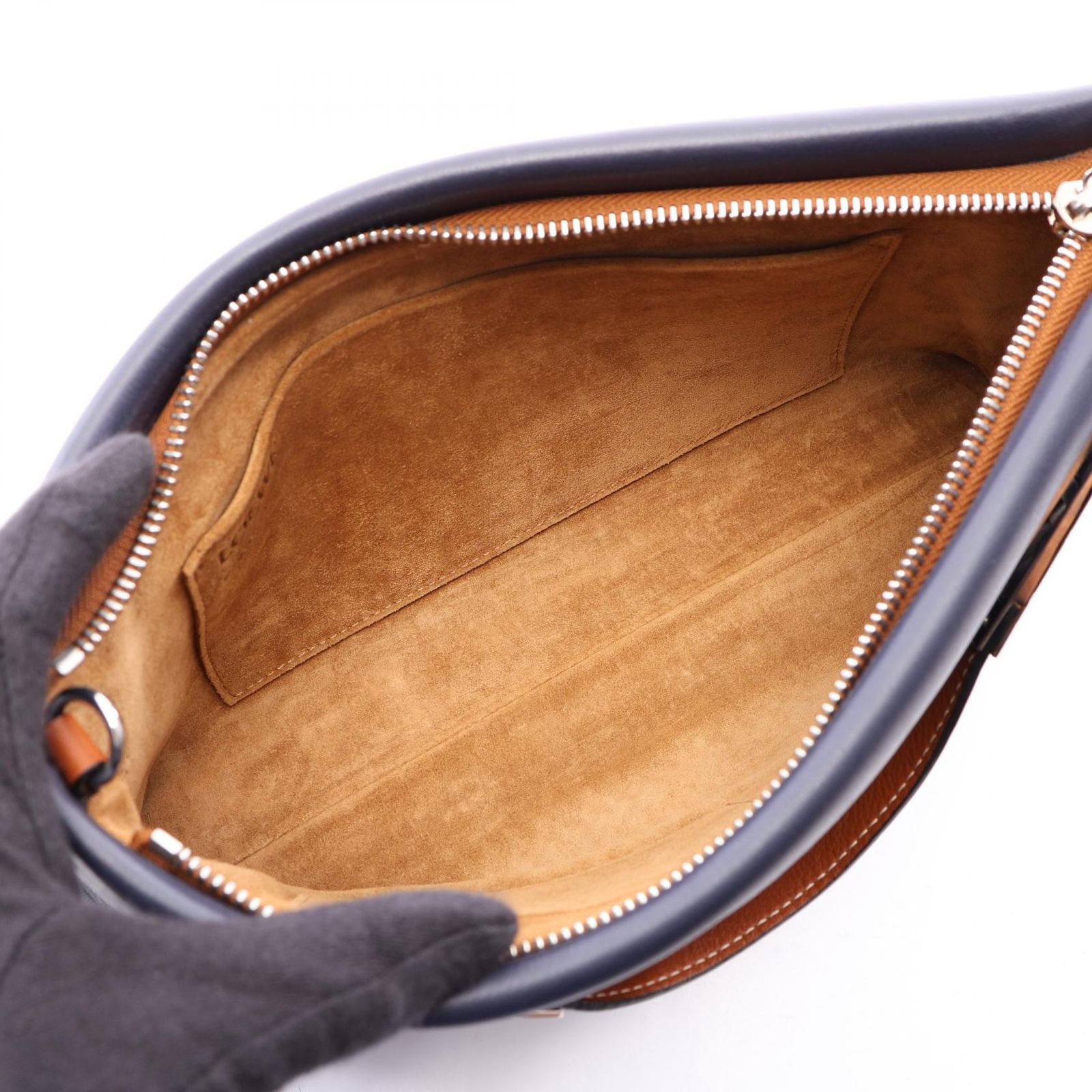 ロエベ LOEWE ハンドバッグ MISSY SMALL ミッシー 2WAY ネイビー