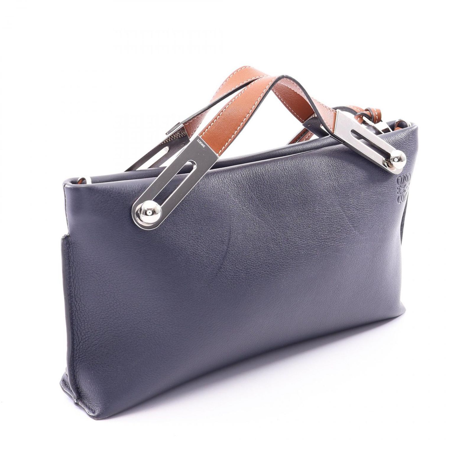 ロエベ LOEWE ハンドバッグ MISSY SMALL ミッシー 2WAY ネイビー