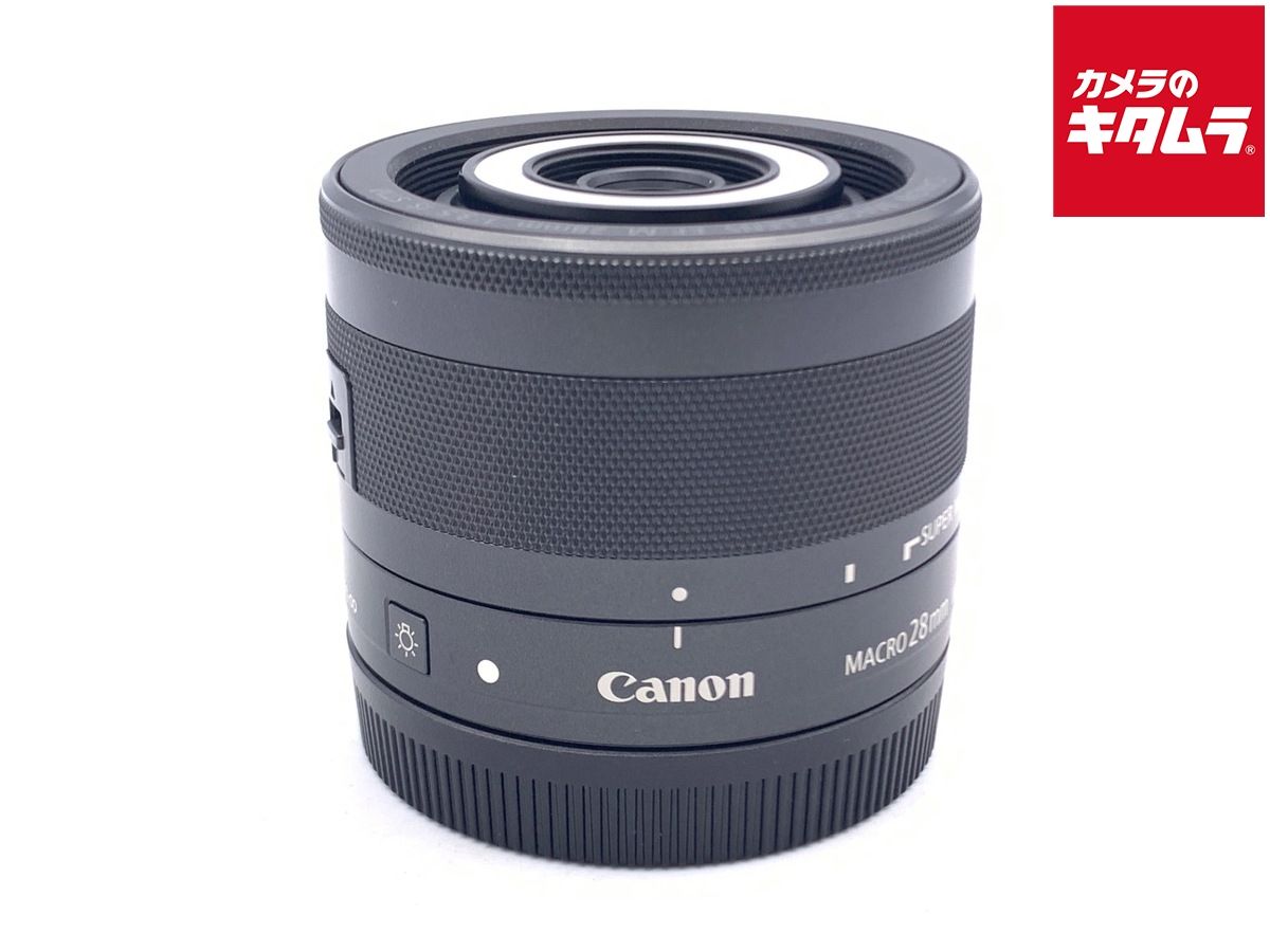 【中古】 【美品】 キヤノン EF-M28mm F3.5 マクロ IS STM