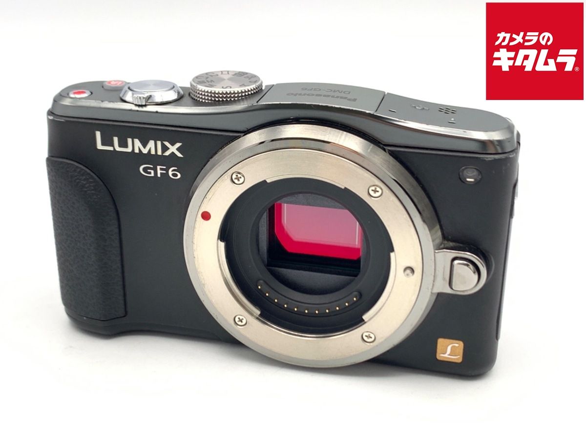 【中古】 【並品】 パナソニック LUMIX DMC-GF6-K ボディ ブラック
