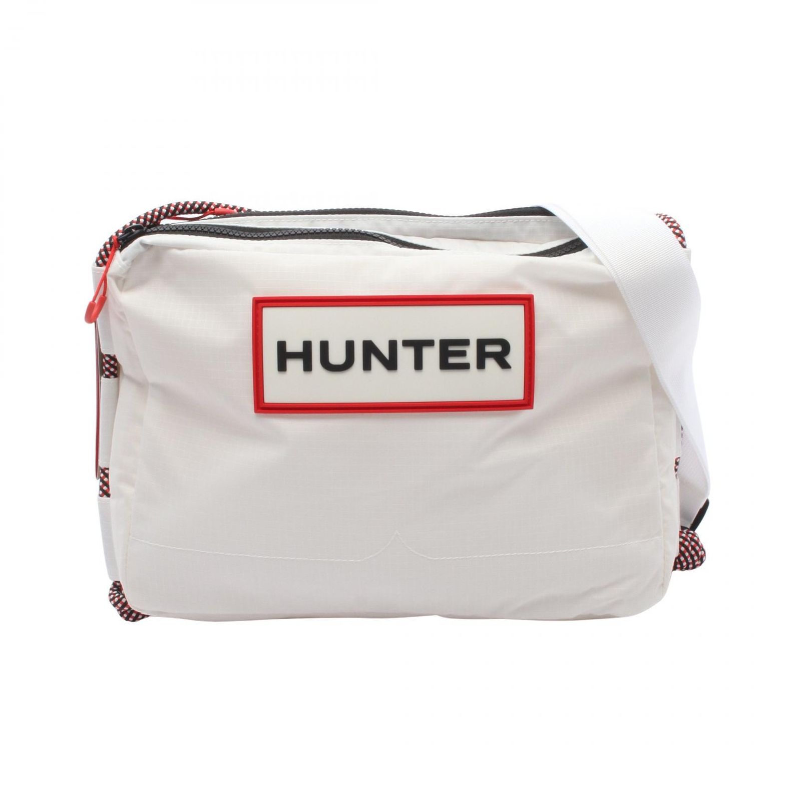 ハンター HUNTER ショルダーバッグ トラベル リップストップ サコッシュ UBC1515NRSWRL ホワイト ナイロン トラベル リップストップ サコッシュ レディース 新品