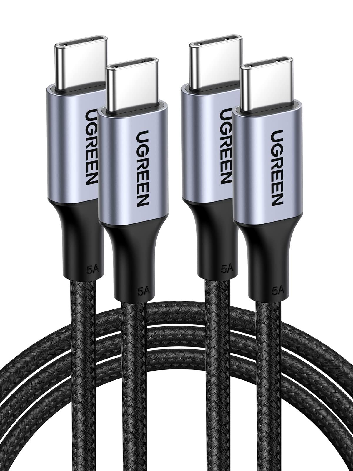☆新品☆UGREEN USB Type CケーブルPD対応100W/5A 超急速充電USB C to USB C 断線防止 iPhone 15、MacBook Pro、Matebook、iPad、Xperia、Galaxy等Type-c機種対 04104018 ☆新品☆UGREEN USB Type CケーブルPD対応100W/5A 超急速充電USB C to USB C 断線防止 iPhone 15、MacBook Pro、Matebook、iPad、Xperia、Galaxy等Type-c機種対 04104018
