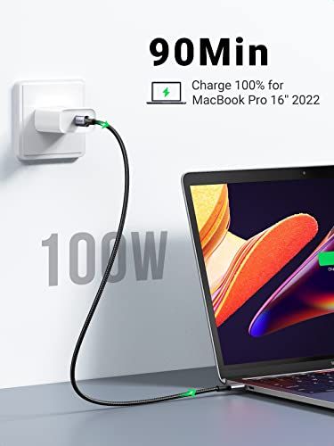 ☆新品☆UGREEN USB Type CケーブルPD対応100W/5A 超急速充電USB C to USB C 断線防止 iPhone 15、MacBook Pro、Matebook、iPad、Xperia、Galaxy等Type-c機種対 04104018 ☆新品☆UGREEN USB Type CケーブルPD対応100W/5A 超急速充電USB C to USB C 断線防止 iPhone 15、MacBook Pro、Matebook、iPad、Xperia、Galaxy等Type-c機種対 04104018