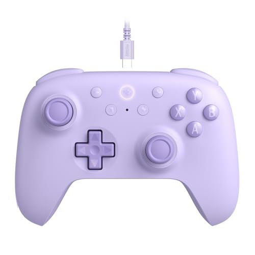 ☆新品☆8BitDo Ultimate 2C Windows PC および Android 用有線コントローラー。1000Hz ポーリング レート、ホール効果ジョイスティックとホール トリガー、再マッピング可能な L4/R4 バンパーを搭載 ae838e07