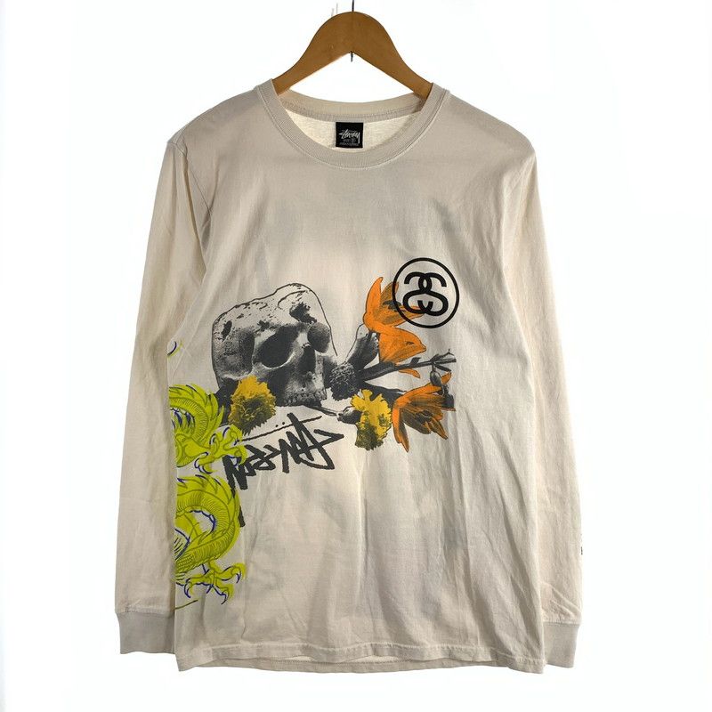 【中古品】 STUSSY LS TEE ステューシー 長袖Tシャツ カットソー ブランド 古着 【142-260531-gm-01-fuz】