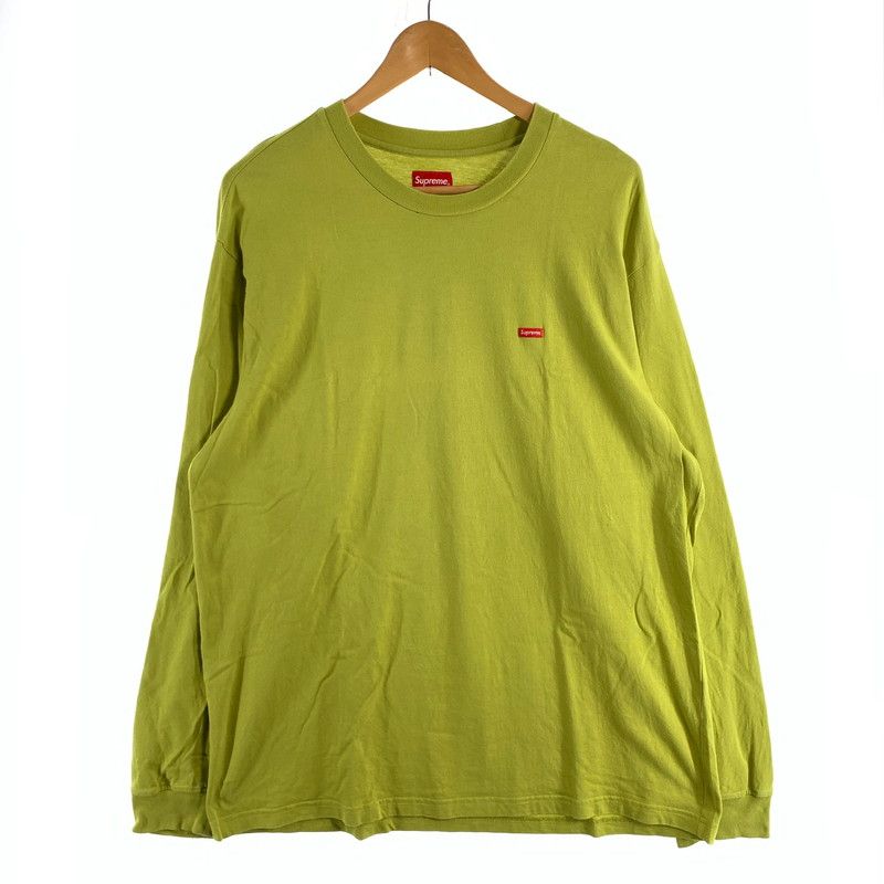 【中古品】 SUPREME SMALL BOX LOGO LS TEE シュプリーム スモールボックスロゴ 長袖Tシャツ カットソー 【149-260531-gm-04-fuz】