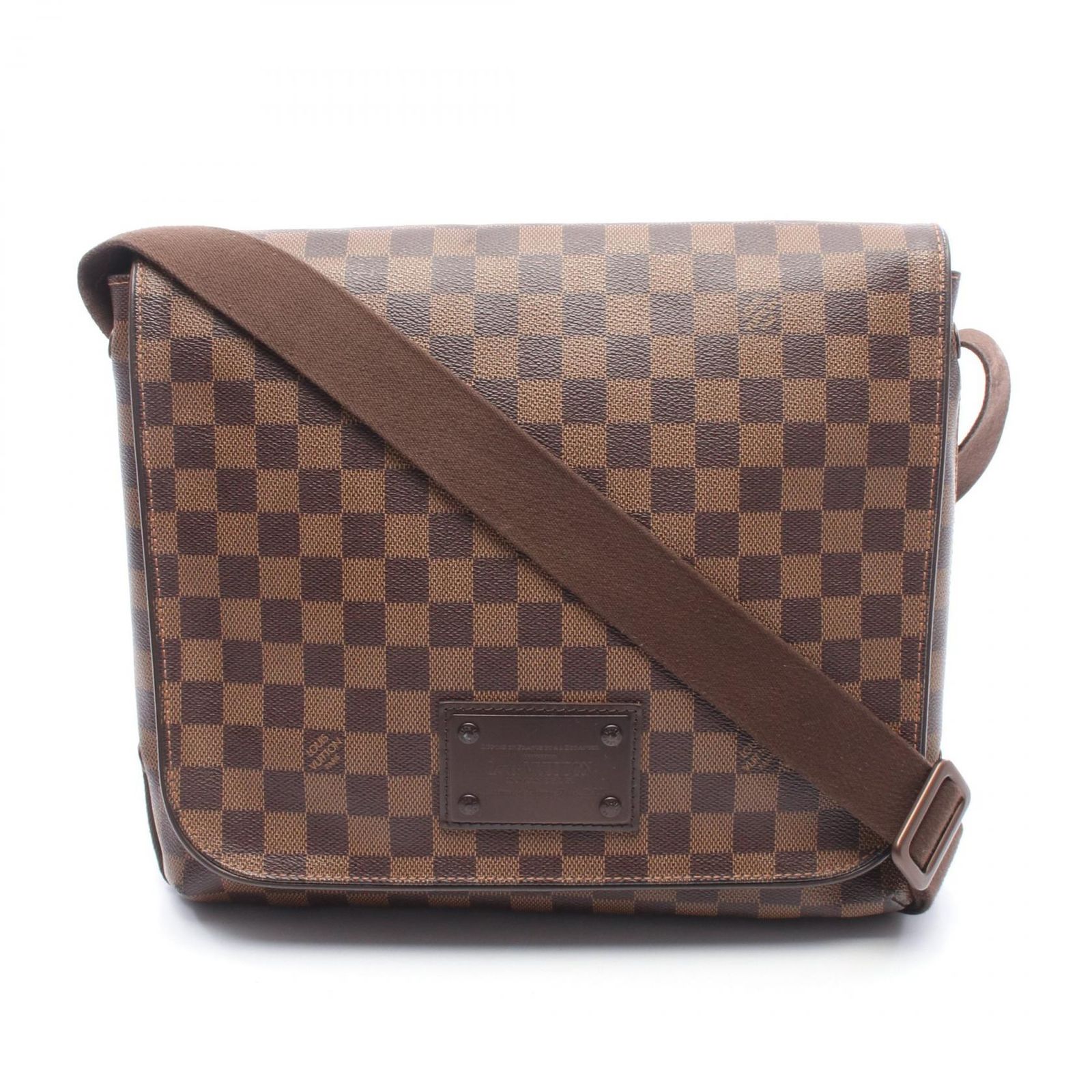ルイ・ヴィトン LOUIS VUITTON ショルダーバッグ ブルックリンMM N51211 PVCコーティングキャンバス レザー ブルックリンMM ユニセックス Used A