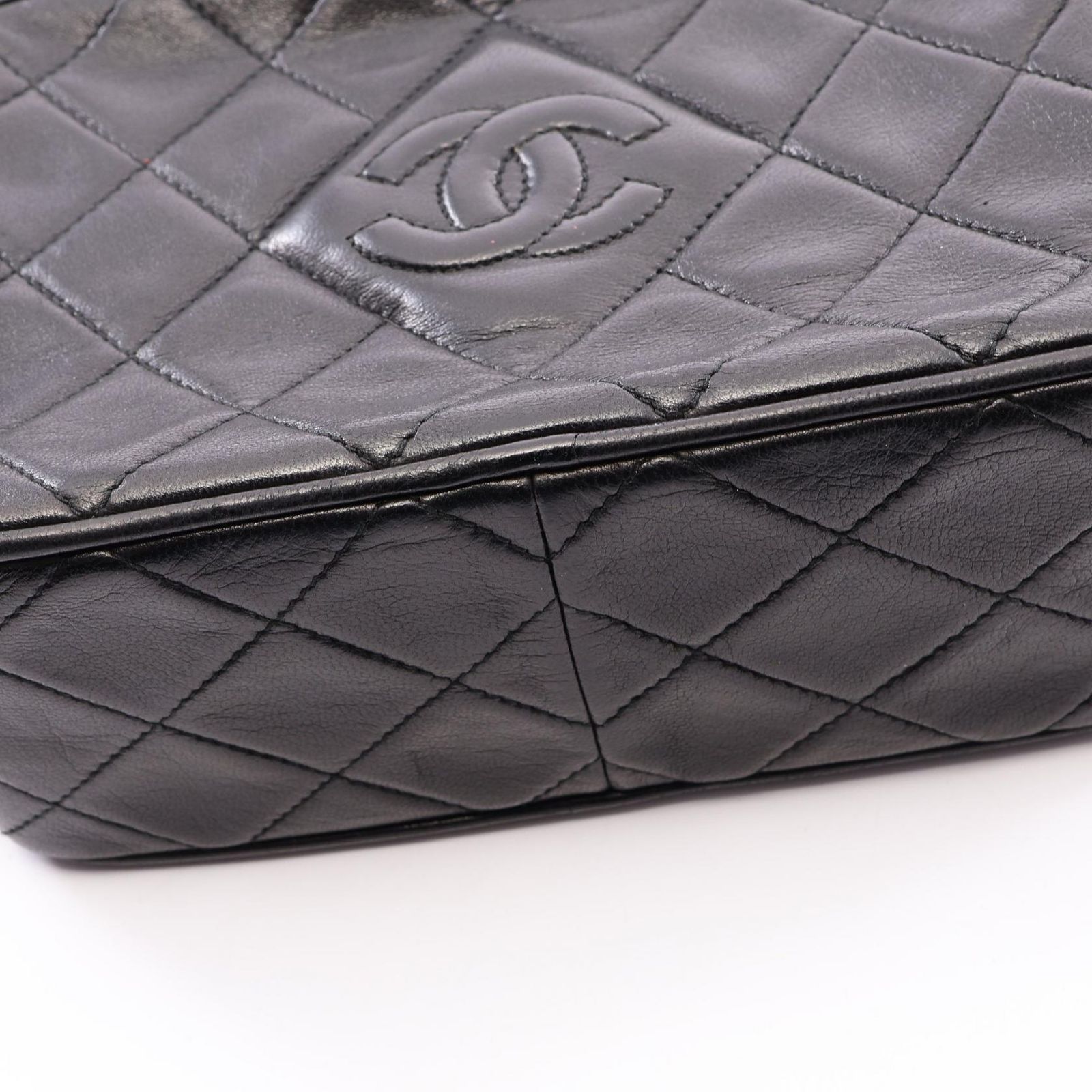 シャネル CHANEL ショルダーバッグ ダイヤステッチ ミニ タッセル 