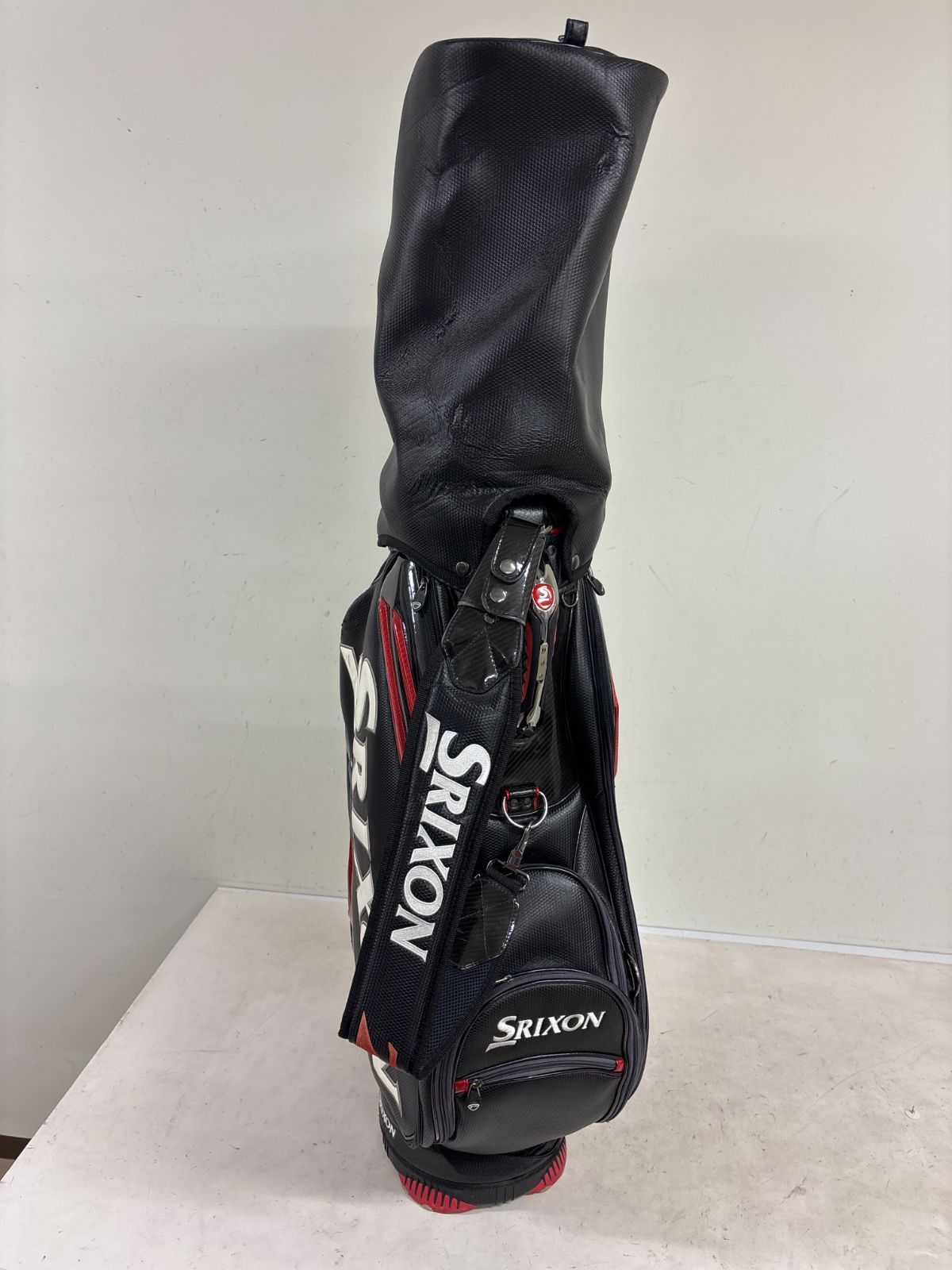 ★★送料無料【人気】SRIXON スリクソン Zシリーズ キャディバッグ 5分割 黒×赤