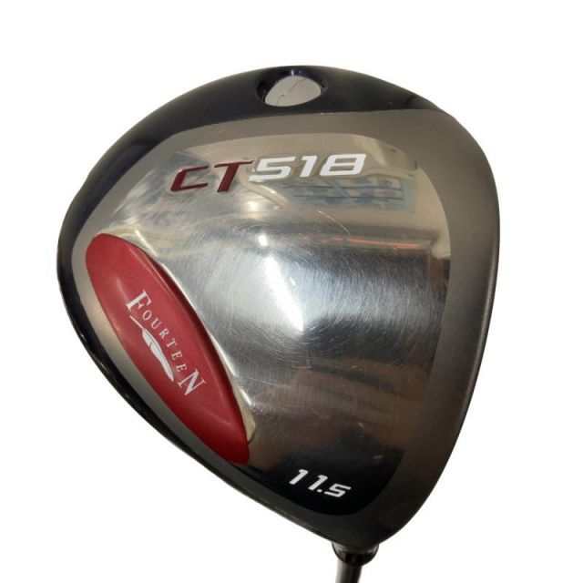 【中古】 フォーティーン CT-518 11.5°(46インチ) ドライバー DR FT-15d (フレックスR) メンズ 男性用 右利き 右用 Cランク ゴルフクラブ