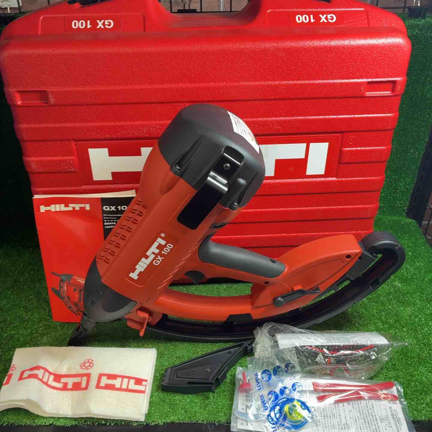 【未使用品(店頭展示品)】 ヒルティ (HILTI) ガス式鋲打機 GX100 【藤沢店】 未使用品(店頭展示品)】 ヒルティ (HILTI) ガス式鋲打機 GX100 【藤沢