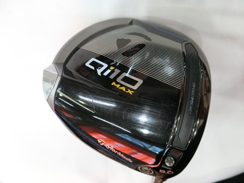 テーラーメイド　Qi10 MAX　9.0度　Diamana BLUE TM50　Sフレックス　ドライバー　中古　ゴルフドゥ！札幌厚別店【最短即日発送】
