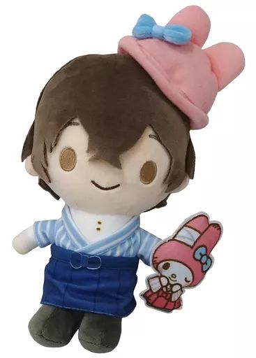 【中古】ぬいぐるみ 太宰治 むにゅぐるみ(ぬいぐるみ/S) 「文豪ストレイドッグス×サンリオ」
