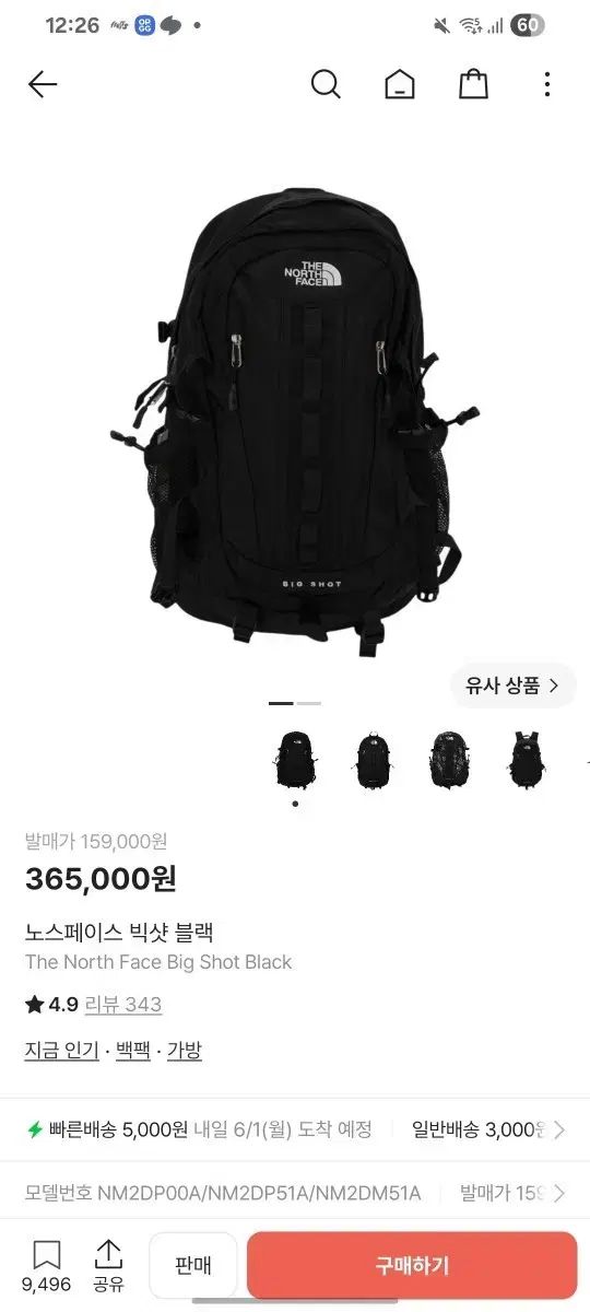 THE NORTH FACE ビッグショット