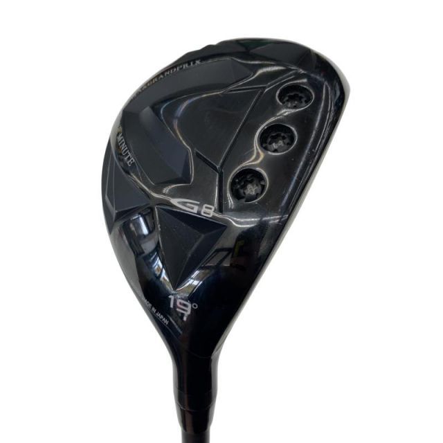 【中古】 グランプリ GP MAX ONE MINUTE G8 19° ユーティリティ UT 純正特注シャフト (フレックスX) メンズ 男性用 右利き 右用 Cランク ゴルフクラブ