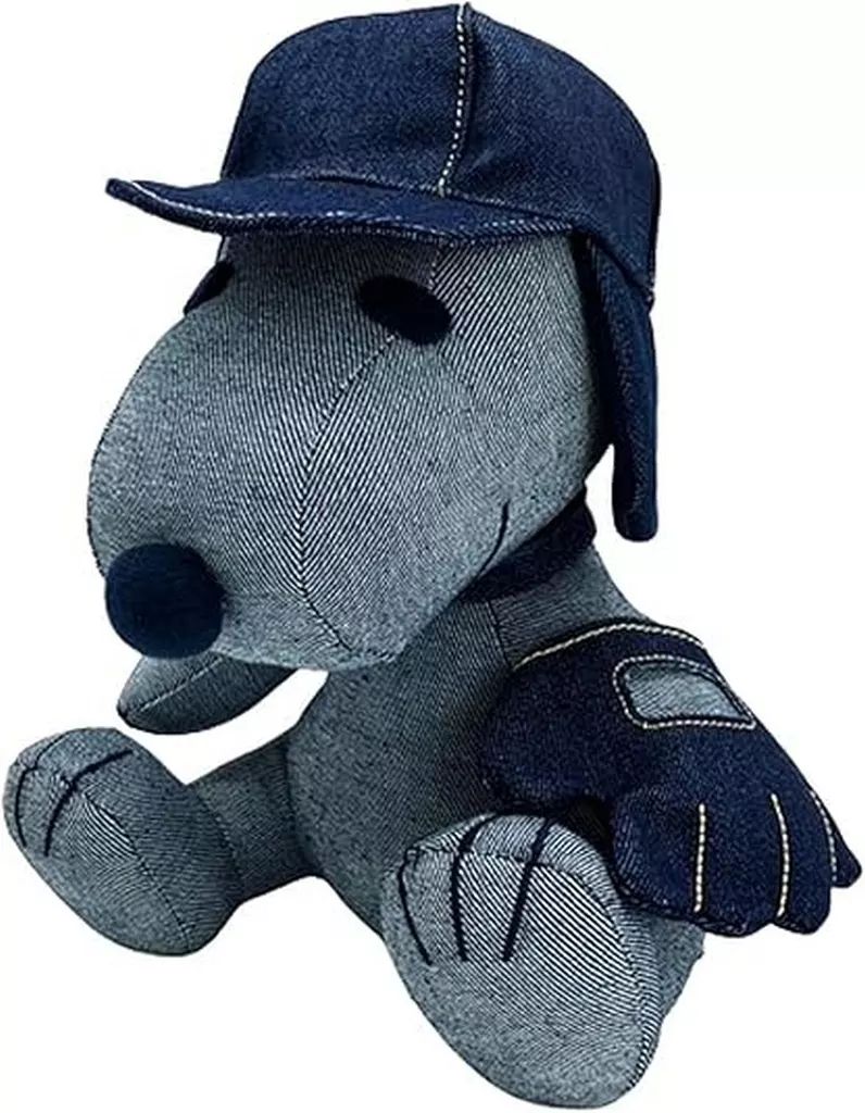 【中古】ぬいぐるみ スヌーピー ベースボール ぬいぐるみ(S) 「PEANUTS(SNOOPY)×EDWIN」