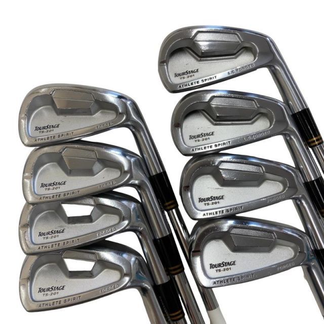 【中古】 ブリヂストン TOURSTAGE TS-201 8S アイアンセット IR NS PRO 950GH (フレックスS) メンズ 男性用 右利き 右用 Cランク ゴルフクラブ