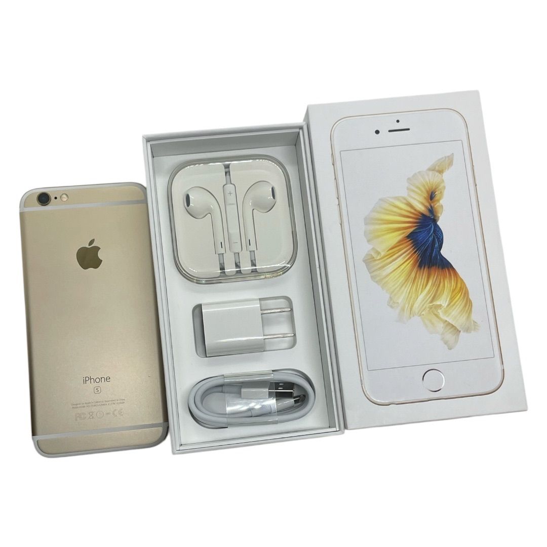 iPhone 6s 16GB ゴールド 美品 安心保証 - メルカリ