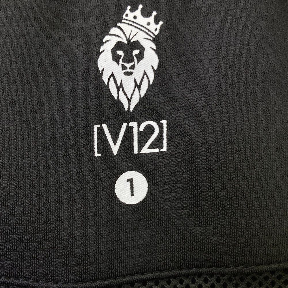 サイズ：1 V12 ヴィトゥエルヴ  フード付 長袖ジップジャケット  ブラック系 [240101706173] ゴルフウェア メンズ ストスト サイズ：1 V12 ヴィトゥエルヴ フード付 長袖ジップジャケット