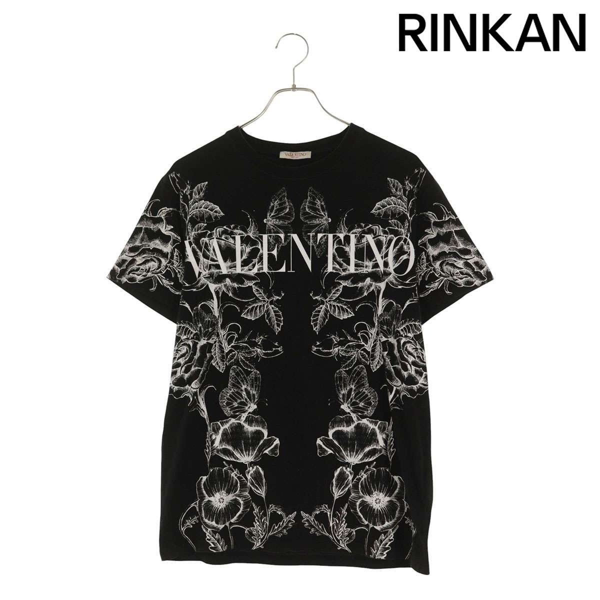 ヴァレンティノ ロゴ総柄プリントTシャツ メンズ S