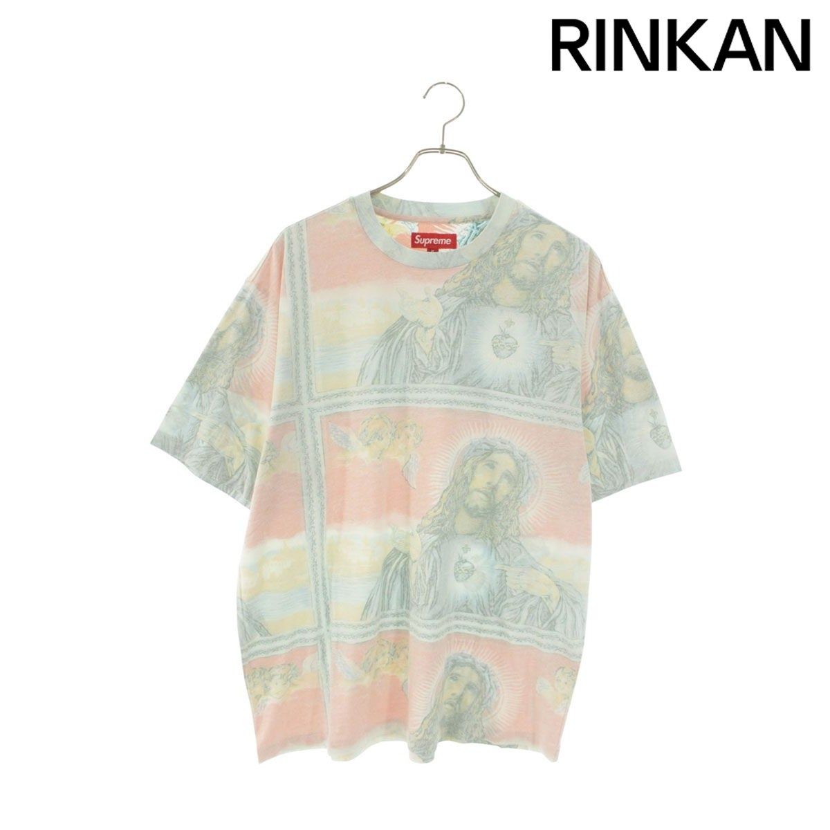 シュプリーム 25AW Jesus S/S Top ジーザスプリントTシャツ メンズ M