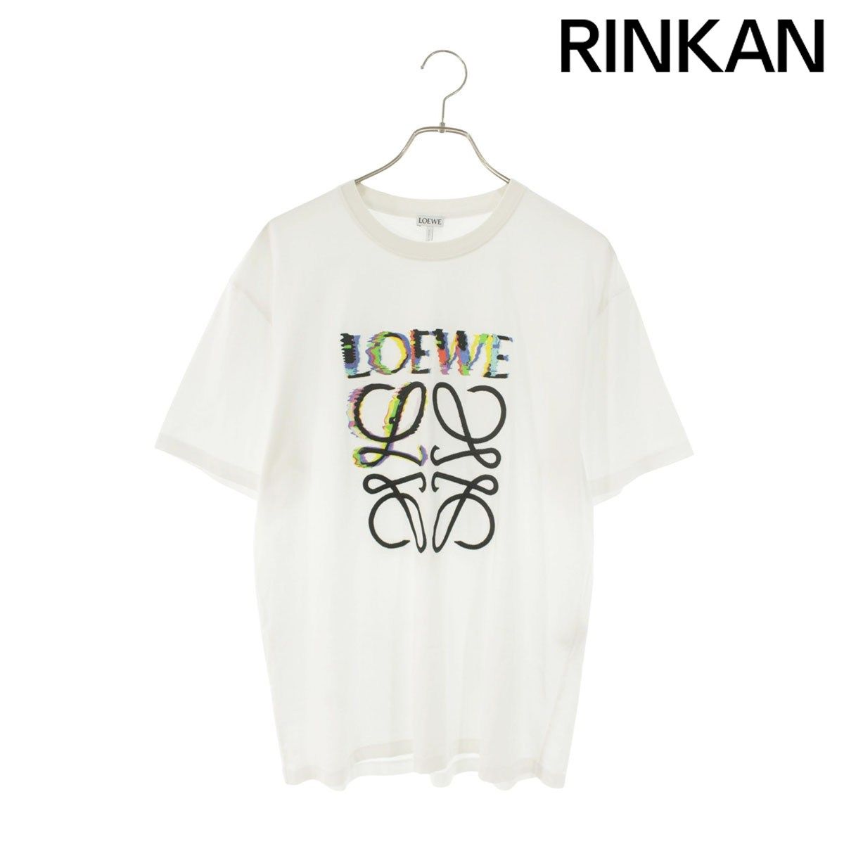ロエベ H526Y22J61 アナグラムロゴプリントTシャツ メンズ XS